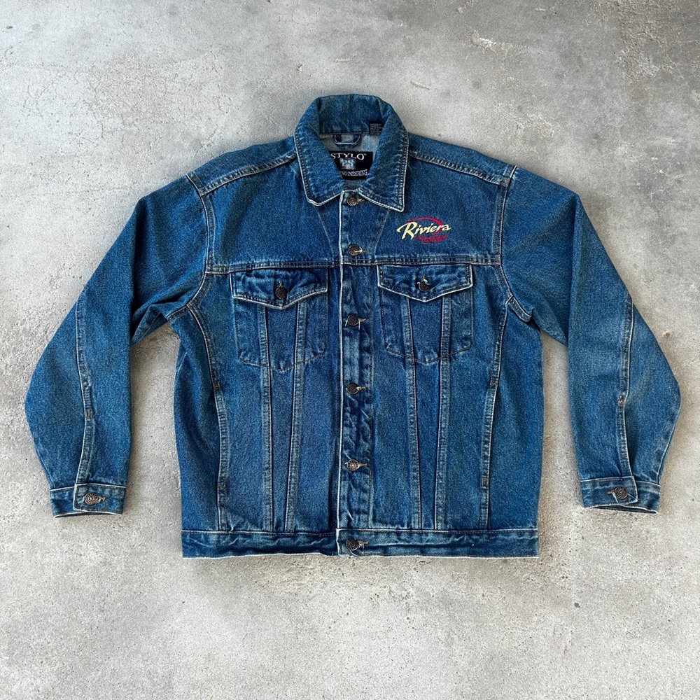 Vintage Riviera Hotel & Casino Jean Jacket